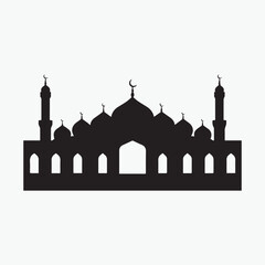 Elegant Islamic Mosque Logo Vector Design Spiritual Mosque Illustration for Branding