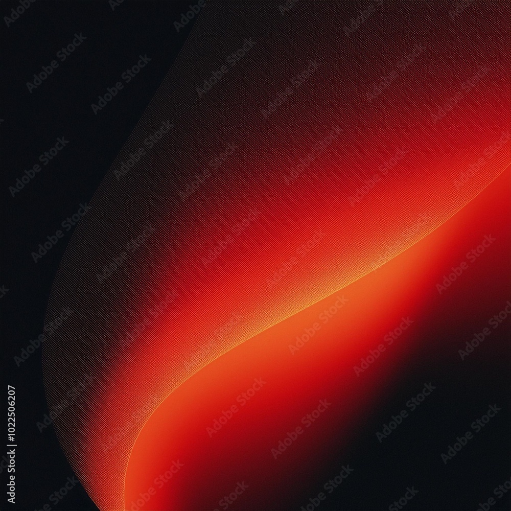 Poster a vibrant gradient of red and orange colors, creating a stunning and abstract image with a sparkling