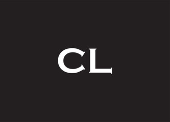 CL letter logo and initial logo design