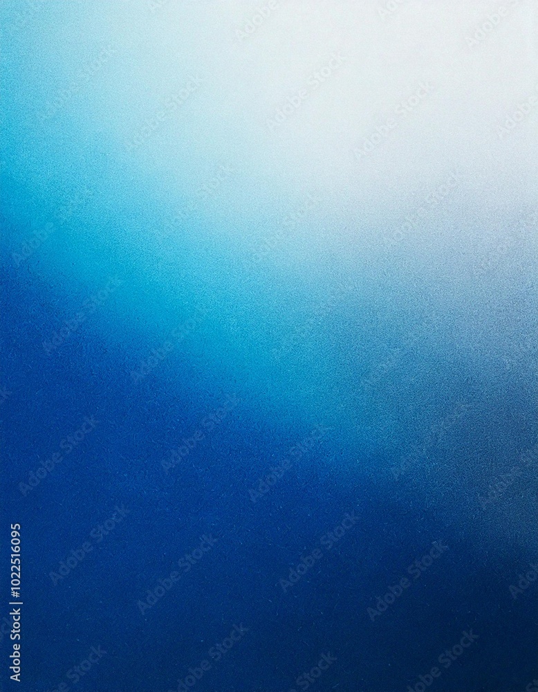 Aufkleber a smooth gradient of blue colors, transitioning from light to dark, creating a calming and serene im