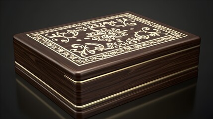 Custom Engraved Jewelry Box with Elegant Design