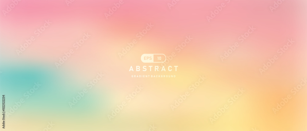 Poster Abstract background,color vector banner gradient pattern. Blurred light fuzz colorful gradient background. Vector soft horizontal backdrop background design,​ wallpaper​ design, art​ design, painting