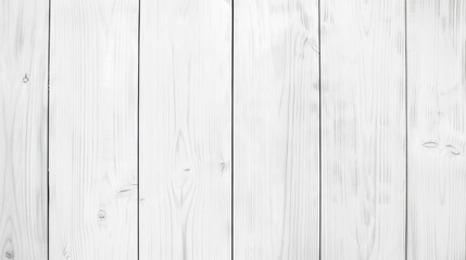 Obraz premium White wooden plank wall texture. Rustic wood background for interior design and print.