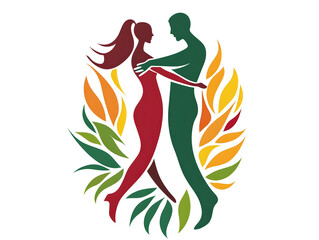 Joyful Connection of Love and Dance in Nature's Embrace