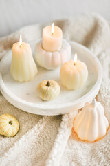 White Interior Decoration Halloween. Home Ideas