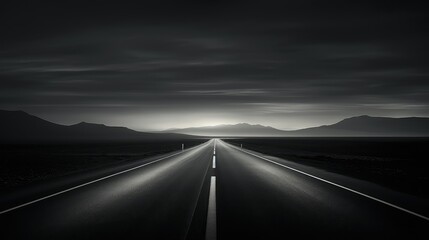 Fototapeta premium highway road stripe