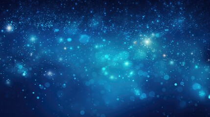 Obraz premium night digital blue background