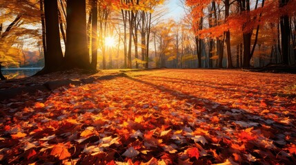 foliage fall leaves on ground