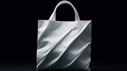 reusable white paper bags