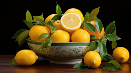 artful oranges lemons