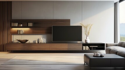 sleek wall furniture
