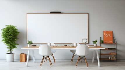 decorations real office background