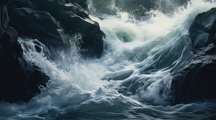 ocean water wave surface