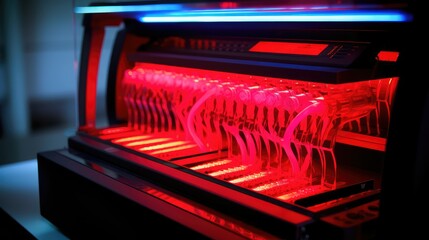 machine dna red