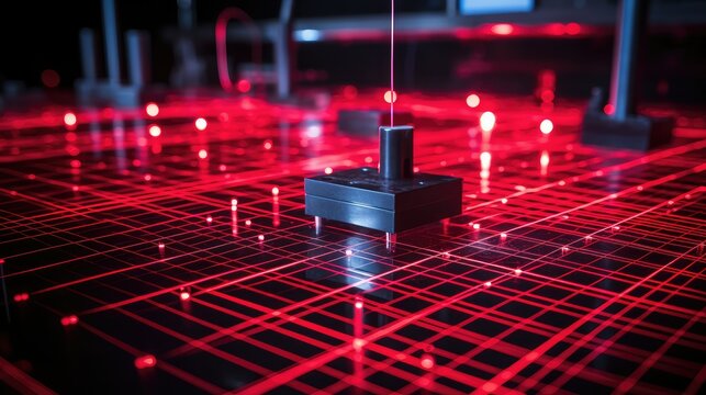 grid red lasers