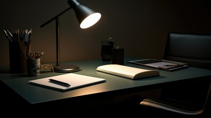 modern note pad desk