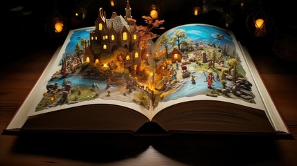 wonder fairy tale book open © PikePicture