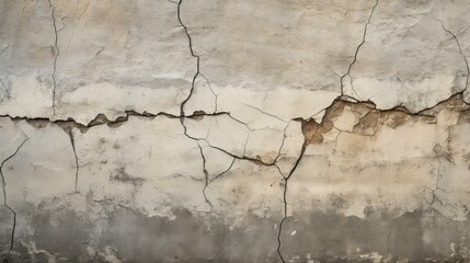 Fototapeta premium foundation cracks in walls