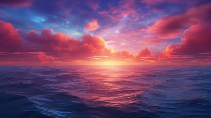 Fototapeta premium gradient red purple