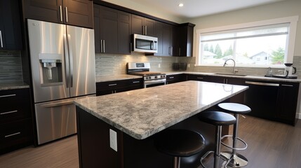 Fototapeta premium stainless house sell