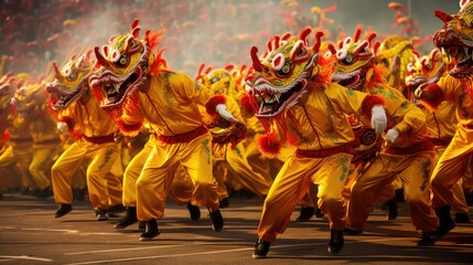 dance red and yellow