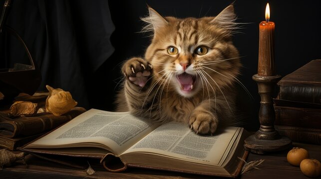 playful cat books