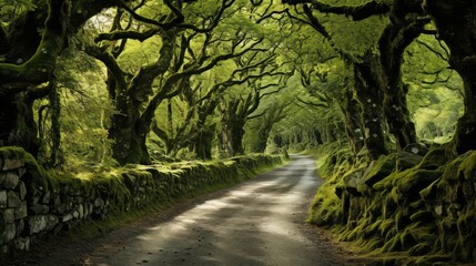 Obraz premium ancient old road