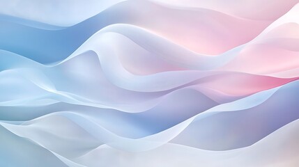 Obraz premium Colorful abstract background waves illustration wallpaper 3d rendered seamless pattern design in blue and bright pink