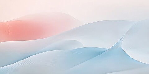 Colorful abstract background waves illustration wallpaper 3d rendered seamless pattern design in blue and bright pink