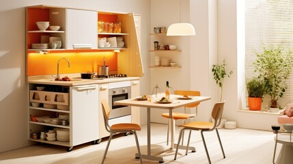 Fototapeta premium efficient kitchen house