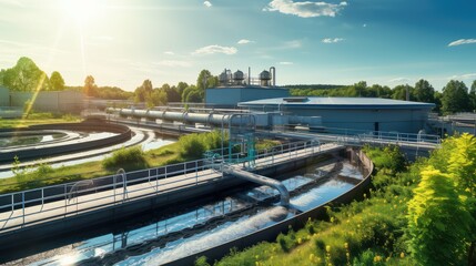 Fototapeta premium tanks water utility