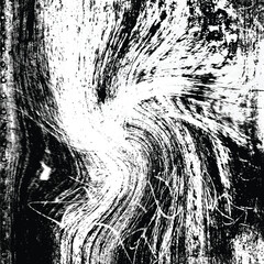 Black and white grungy abstract background. Grungy frame. Vector illustration
