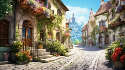 european walking road