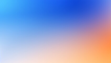 Fototapeta premium blue to orange gradient background 