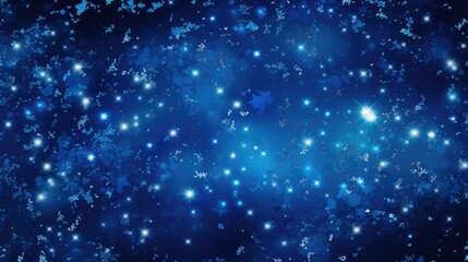 Naklejka premium overlay blue stars background transparent