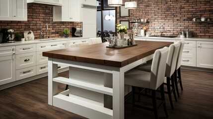 island large white brick