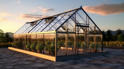 greenhouse metal frames