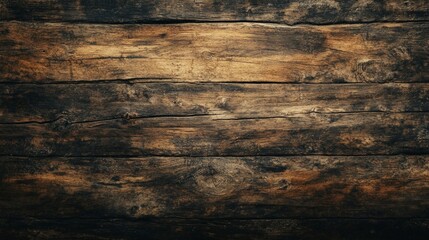 Weathered brown wood texture, showcasing deep grooves and rich hues, evokes a sense of rustic charm, perfect for backgrounds or design projects.