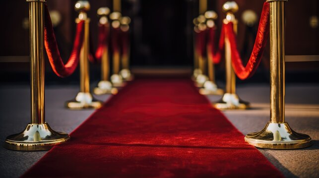 entrance red carpet sign