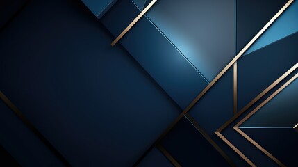 Obraz premium geometric corporate blue background