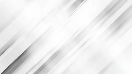 Obraz premium Modern geometric pattern, sleek diagonal lines create a sophisticated white and grey abstract design, ideal for minimalist aesthetics and contemporary projects.