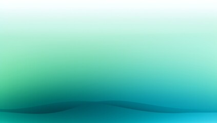 Fototapeta premium Soft green-to-blue gradient background with a blurred effect 