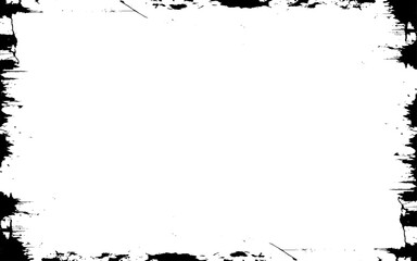 Grunge frame. Grunge background. Abstract vector template