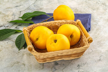 Ripe sweet and juicy  Yellow nectarines