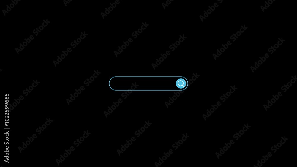 Aufkleber google search bar icon animation. using internet browser icon concept. online network search box ico