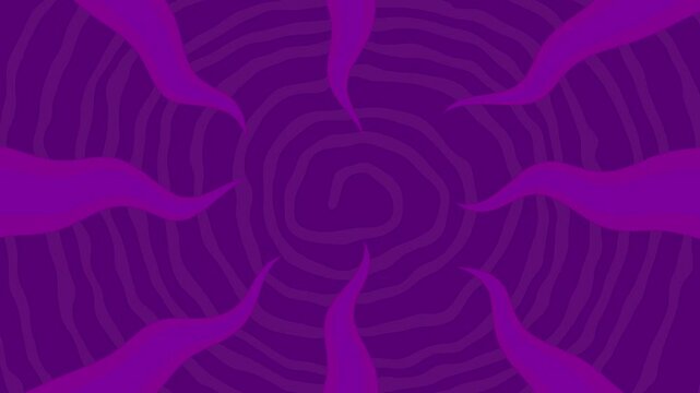 purple wave animation background abstract spooky and scary terror wave