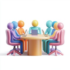 Fototapeta premium Teamwork Meeting.