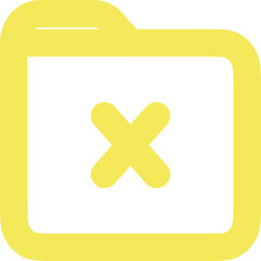 Folder Close Icon Logo Design