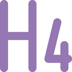 Heading H Icon Logo Design