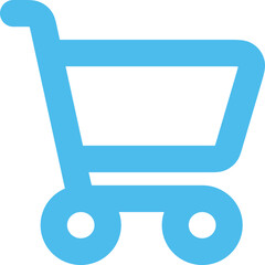 Shopping Cart Icon Logo Design